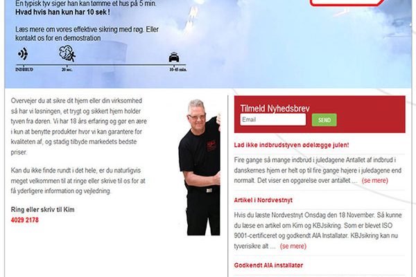 Website design in Denmark