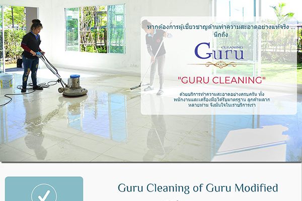 Guru Cleaning – Cleaner website